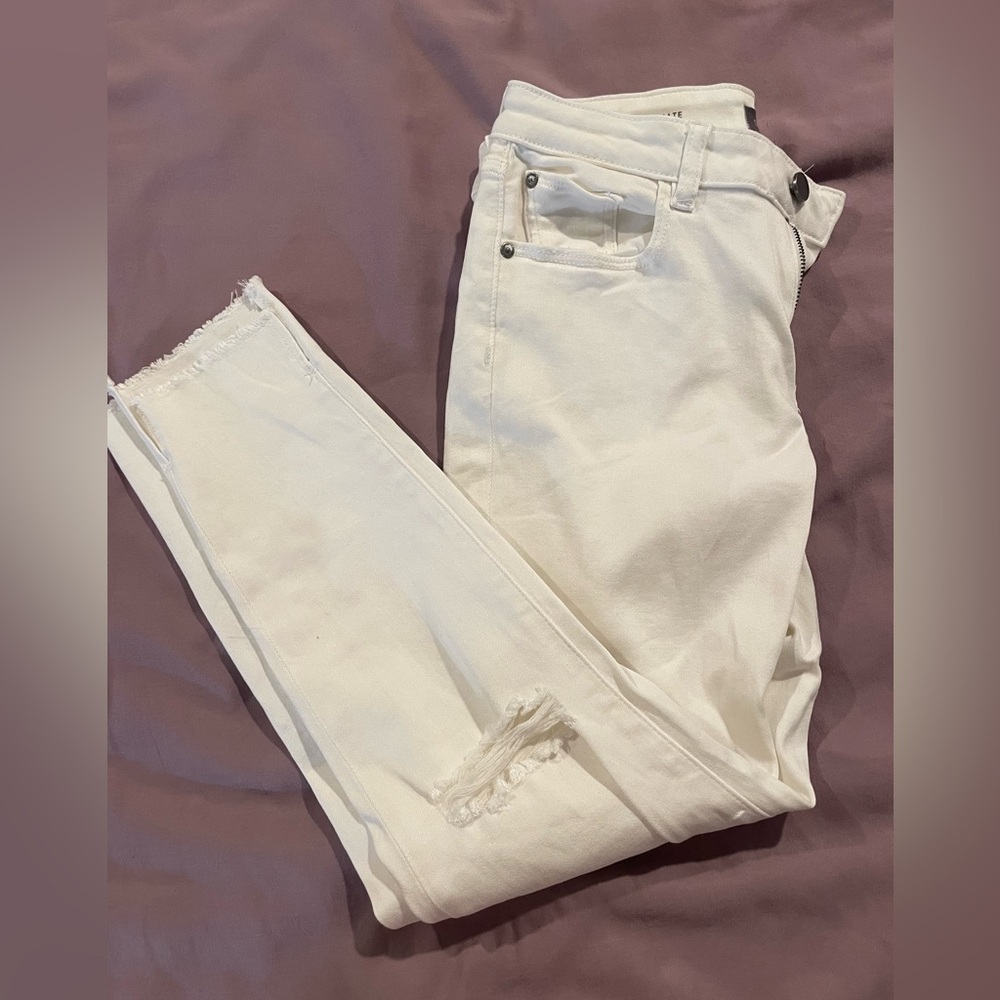 Girls White Jeans-DL1961